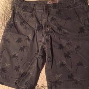 Shorts with palm trees